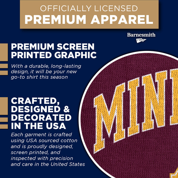 University of Minnesota Spirit T-Shirt (Maroon)