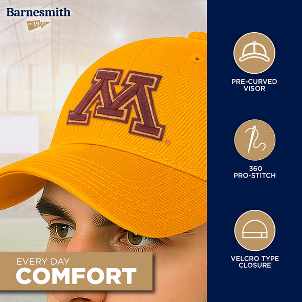 University of Minnesota Spirit Baseball Hat One-Size (Autumn Blaze)