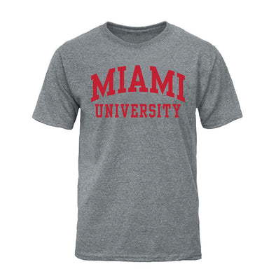 Miami University Classic T-Shirt (Charcoal Grey)