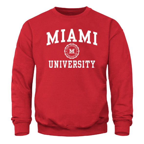 Miami University Heritage Sweatshirt (Red)