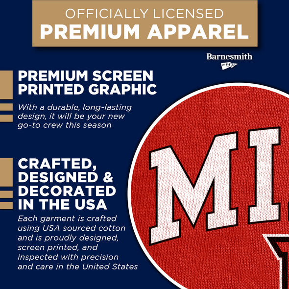 Miami University Spirit Sweatshirt (Red)