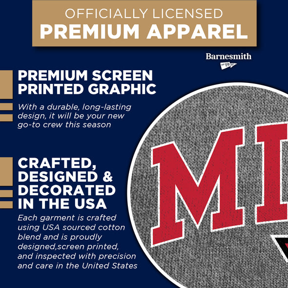 Miami University Spirit Sweatshirt (Charcoal Grey)