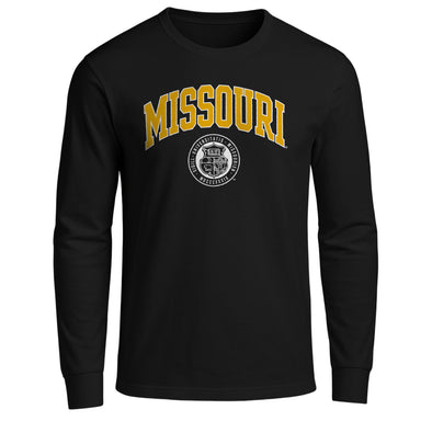 University of Missouri Heritage Long Sleeve T-Shirt (Black)