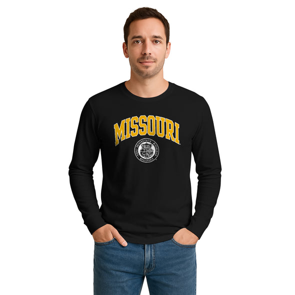 University of Missouri Heritage Long Sleeve T-Shirt (Black)