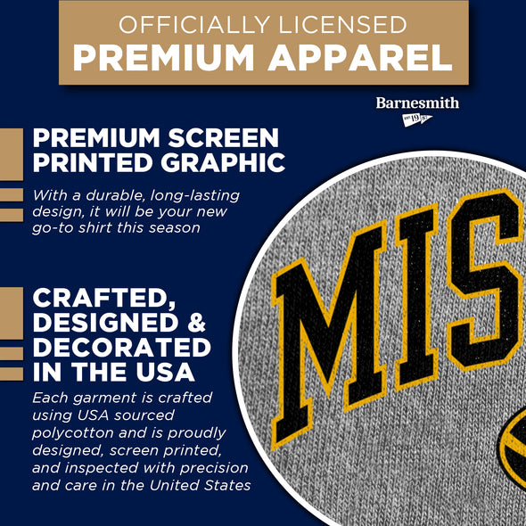 University of Missouri Spirit T-Shirt (Charcoal Grey)