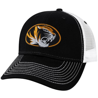 University of Missouri Sideline Trucker Hat One-Size (Black/White)