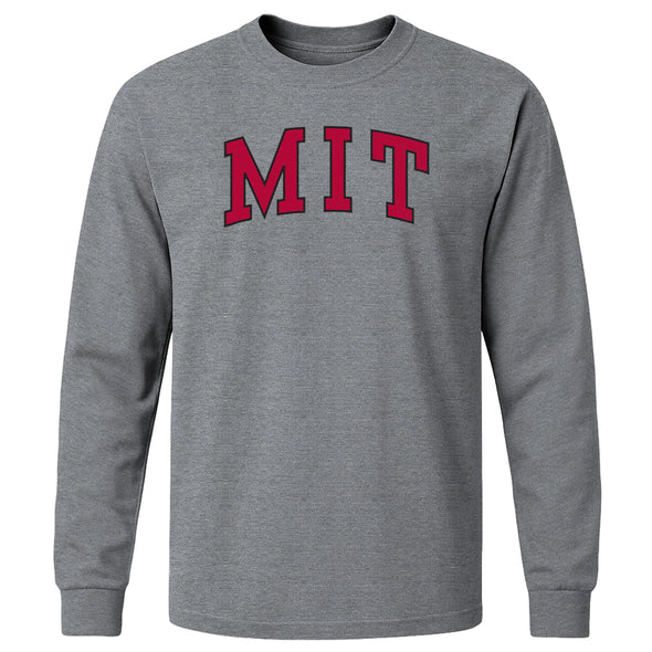 MIT Classic Long Sleeve T-Shirt (Charcoal Grey)