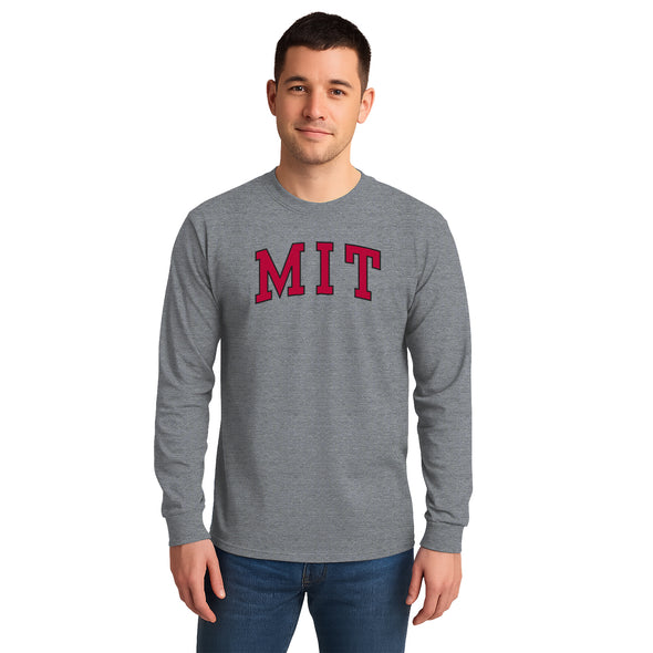 MIT Classic Long Sleeve T-Shirt (Charcoal Grey)