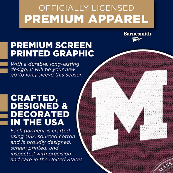 MIT Heritage Long Sleeve T-Shirt (Maroon)