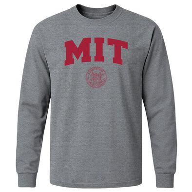 MIT Heritage Long Sleeve T-Shirt (Charcoal Grey)
