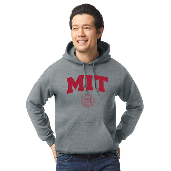 MIT Heritage Hooded Sweatshirt (Charcoal Grey)