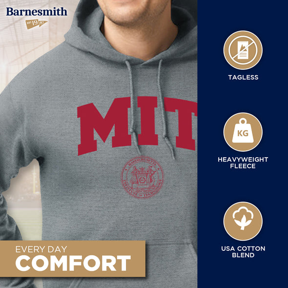 MIT Heritage Hooded Sweatshirt (Charcoal Grey)