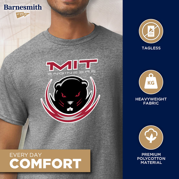 Massachusetts Institute of Technology MIT Spirit T-Shirt (Charcoal Grey)