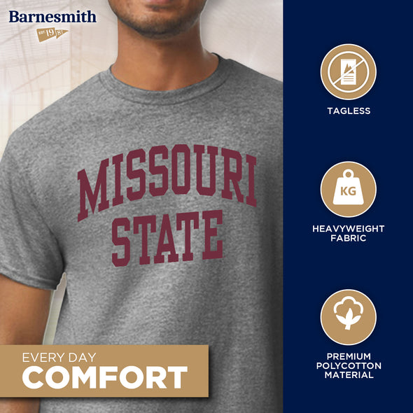 Missouri State University Classic T-Shirt (Charcoal Grey)