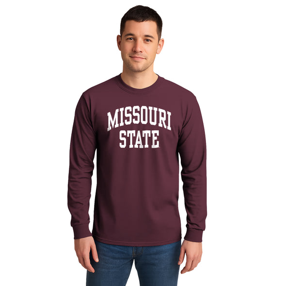 Missouri State University Classic Long Sleeve T-Shirt (Maroon)