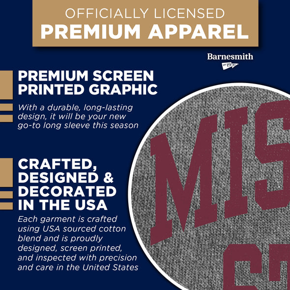 Missouri State University Classic Long Sleeve T-Shirt (Charcoal Grey)
