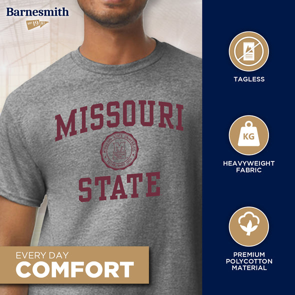 Missouri State University Heritage T-Shirt (Charcoal Grey)