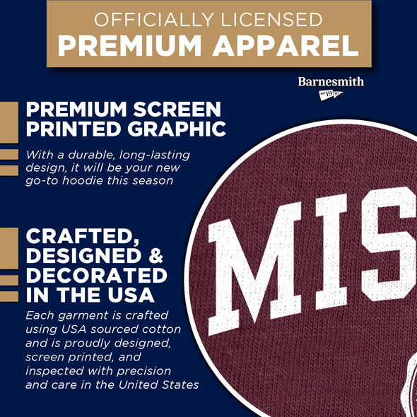 Missouri State University Heritage Hooded Sweatshirt (Maroon)