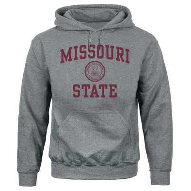 Missouri State University Heritage Hooded Sweatshirt (Charcoal Grey)