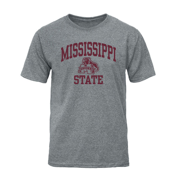 Mississippi State University Spirit T-Shirt (Charcoal Grey)