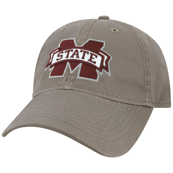 Mississippi State University Spirit Baseball Hat One-Size (Grey)