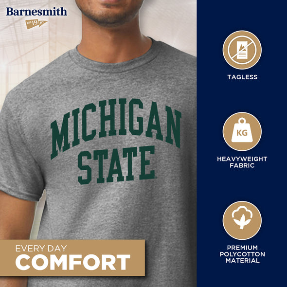 Michigan State University Classic T-Shirt (Charcoal Grey)