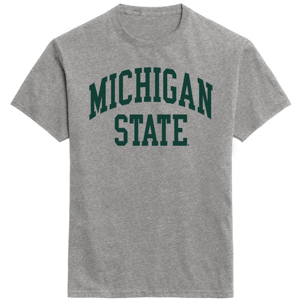 Michigan State University Classic T-Shirt (Charcoal Grey)