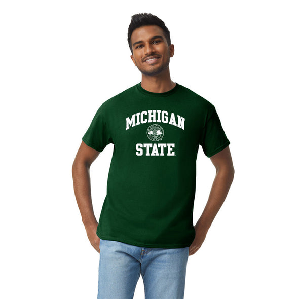 Michigan State University Heritage T-Shirt (Hunter Green)