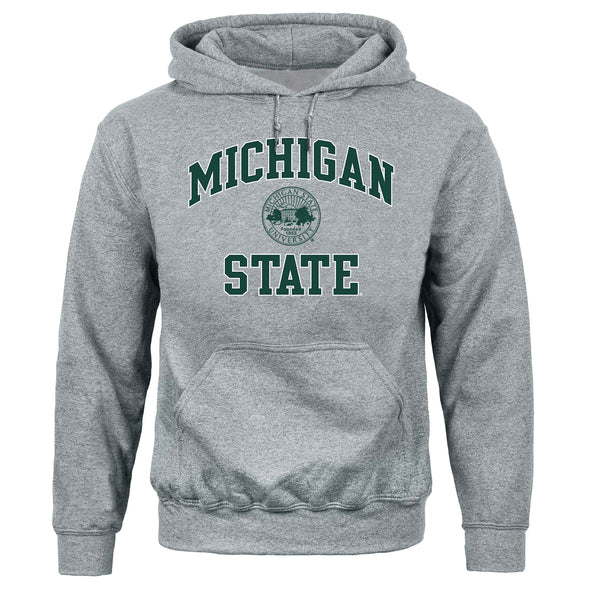 Michigan State University Heritage Hooded Sweatshirt (Charcoal)