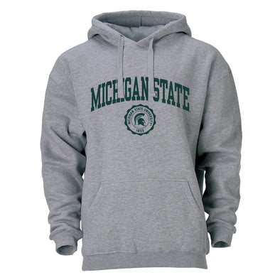 Michigan State University Heritage Hooded Sweatshirt (Charcoal)