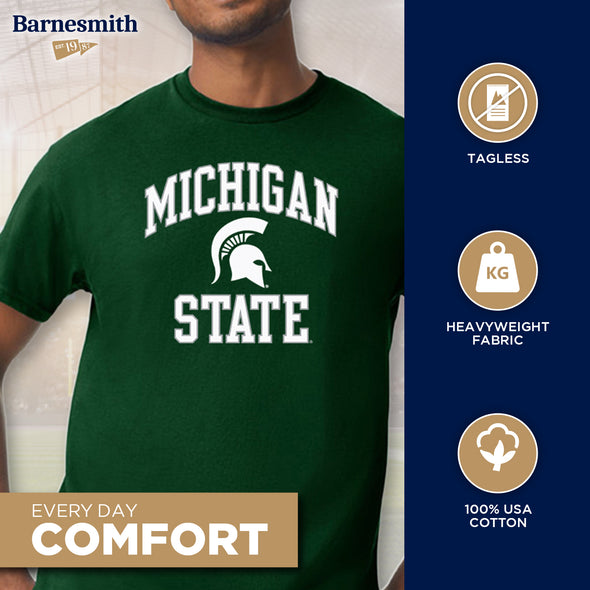 Michigan State University Spirit T-Shirt (Hunter Green)