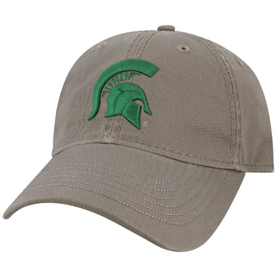 Michigan State University Spirit Baseball Hat One-Size (Grey)