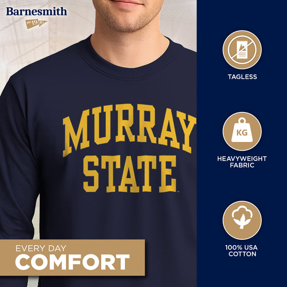 Murray State University Classic Long Sleeve T-Shirt (Navy)