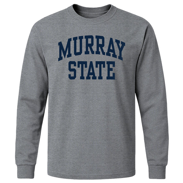 Murray State University Classic Long Sleeve T-Shirt (Charcoal Grey)