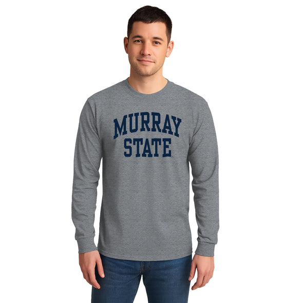 Murray State University Classic Long Sleeve T-Shirt (Charcoal Grey)