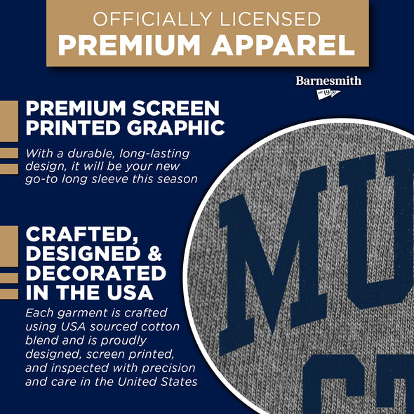 Murray State University Classic Long Sleeve T-Shirt (Charcoal Grey)