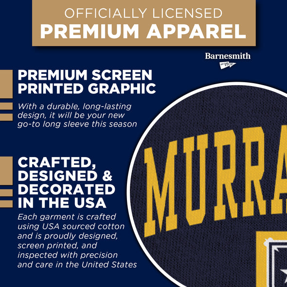 Murray State University Heritage Long Sleeve T-Shirt (Navy)