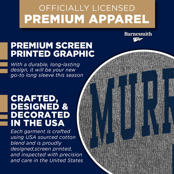 Murray State University Heritage Long Sleeve T-Shirt (Charcoal Grey)