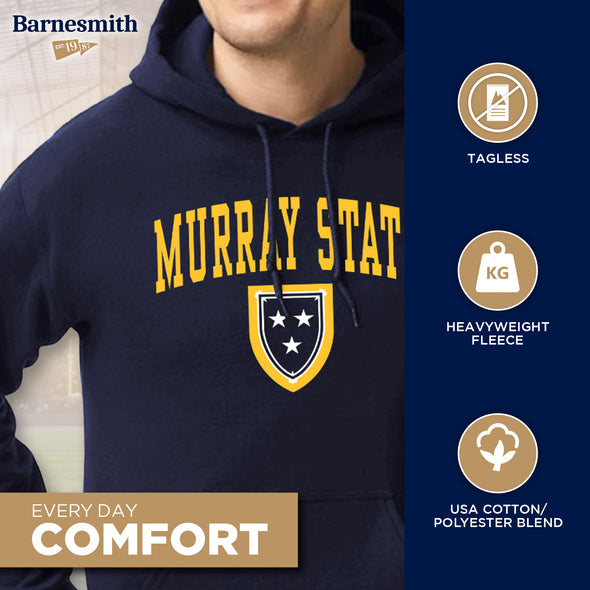 Murray State University Heritage Hooded Sweatshirt (Navy)