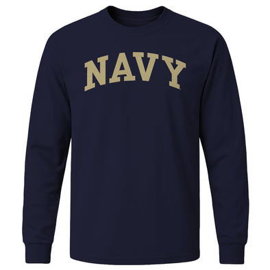 Navy Classic Long Sleeve T-Shirt (Navy)