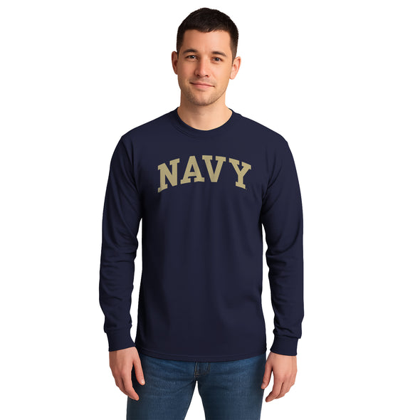 Navy Classic Long Sleeve T-Shirt (Navy)