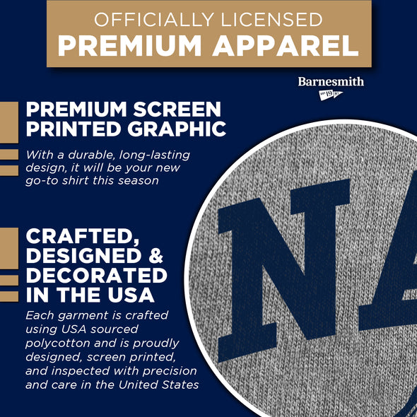 Navy Heritage T-Shirt (Charcoal Grey)