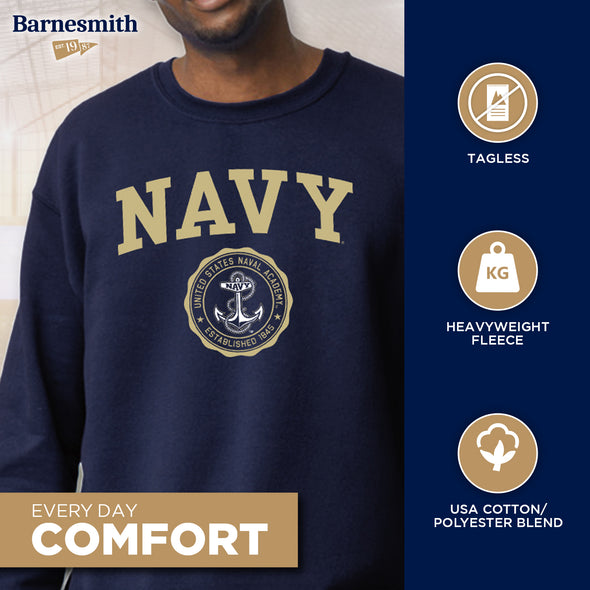 Navy Heritage Sweatshirt (Navy)