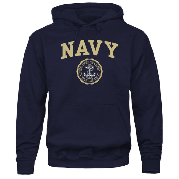 Navy Heritage Hooded Sweatshirt (Navy)