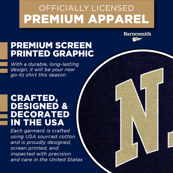 US Naval Academy (Navy) Spirit T-Shirt (Navy)