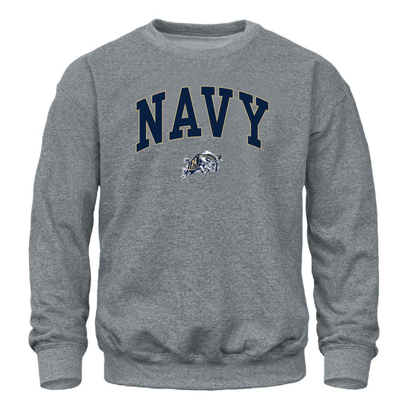 US Naval Academy (Navy) Spirit Sweatshirt (Charcoal Grey)