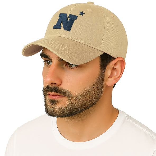 US Naval Academy (Navy) Spirit Baseball Hat One-Size (Khaki)