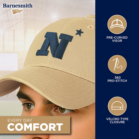 US Naval Academy (Navy) Spirit Baseball Hat One-Size (Khaki)