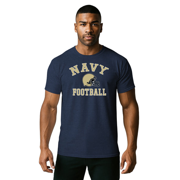 US Naval Academy (Navy) Football T-Shirt (Navy)