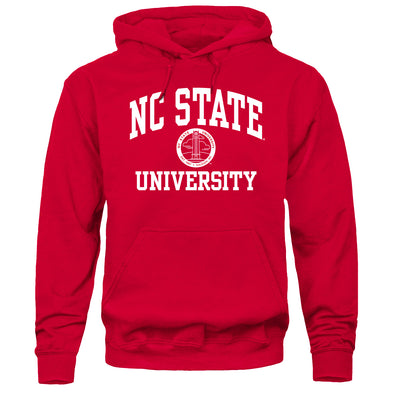 North Carolina State University Hooded Sweatshirt (Red)